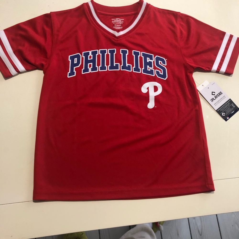 Genuine Merchandise Red and White Home Game Jersey